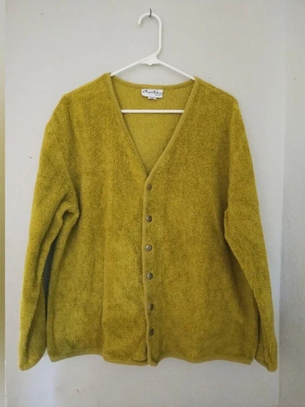 Chico's Private Collection Textured Button Up